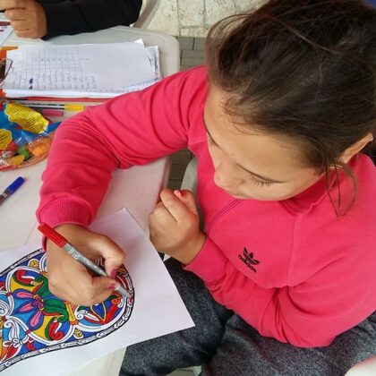 kézműves, rajz foglalkozások