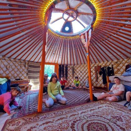 programok a jurtában