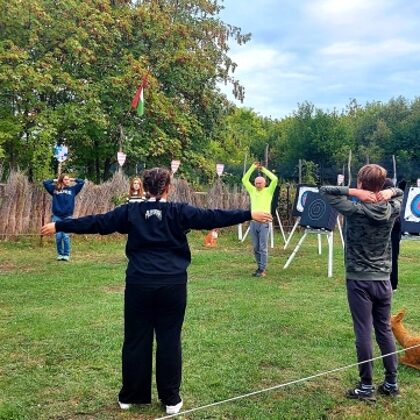 Bemelegítés az íjászathoz